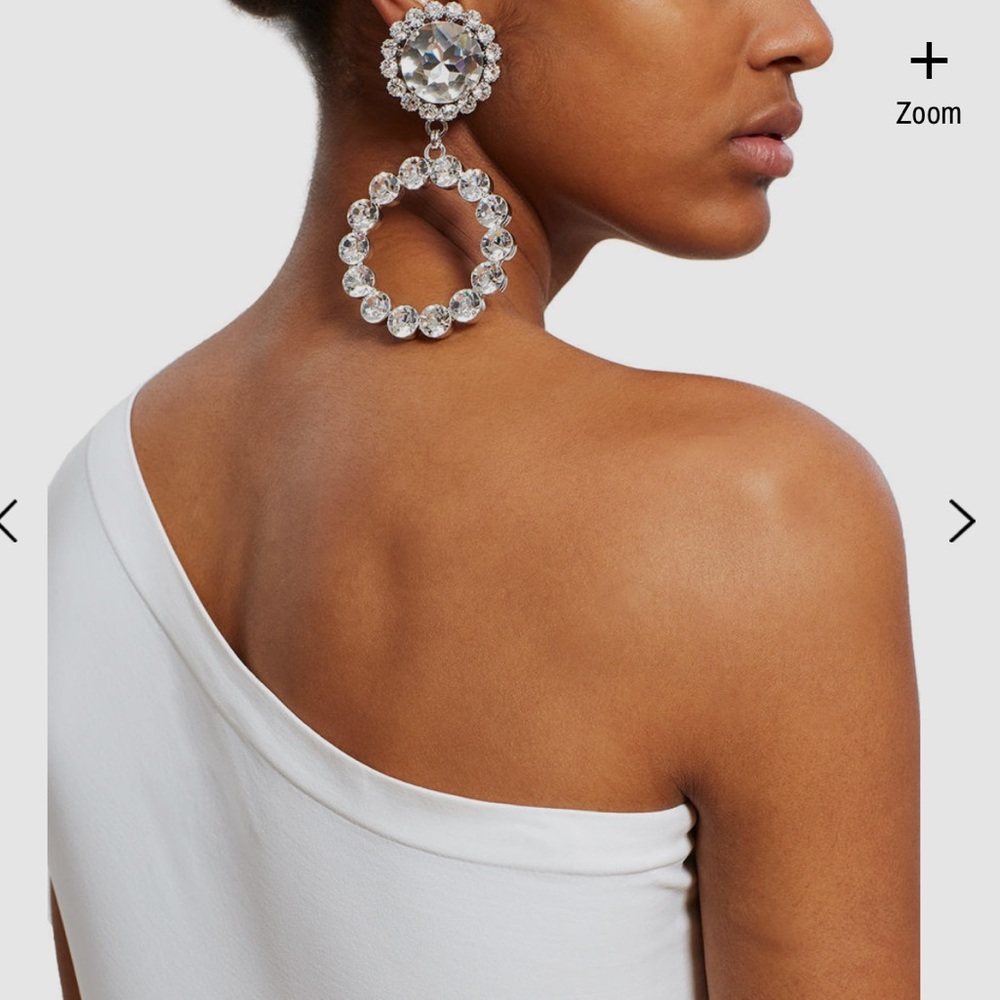 🎉HP🎉 🆕ALESSANDRA RICH CRYSTAL CIRCLE EARRINGS